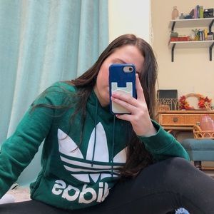 Forest Green Adidas hoodie